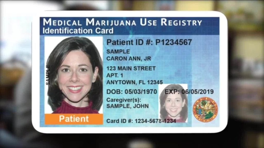 Fl Medical Marijuana ID Card