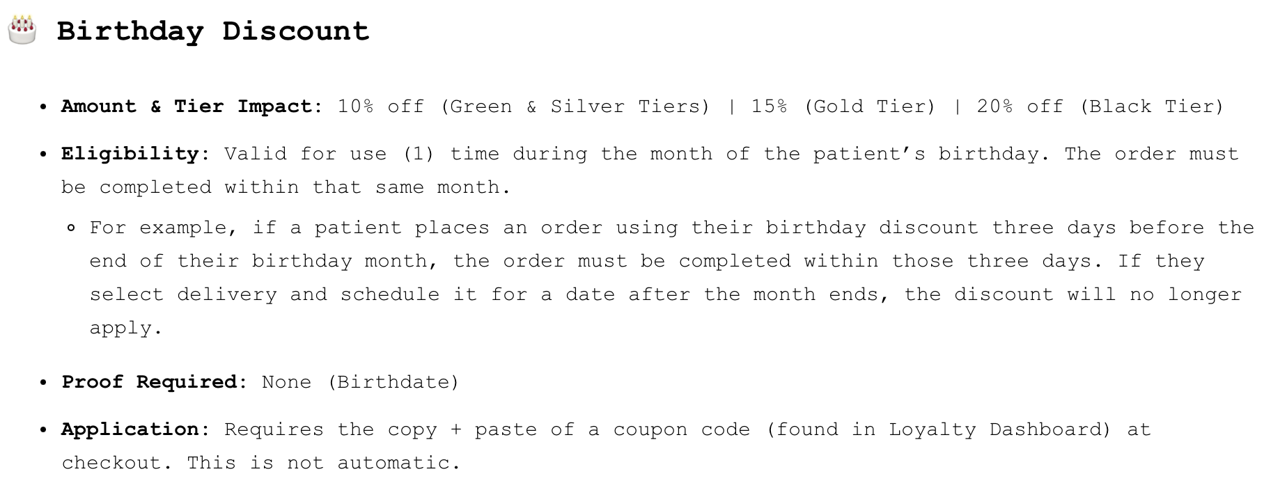 Flowery B Day Discount