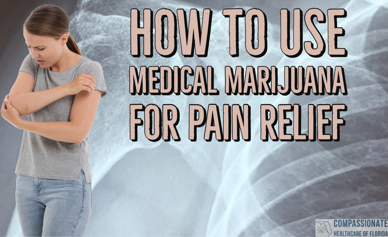 MMJ for pain relief