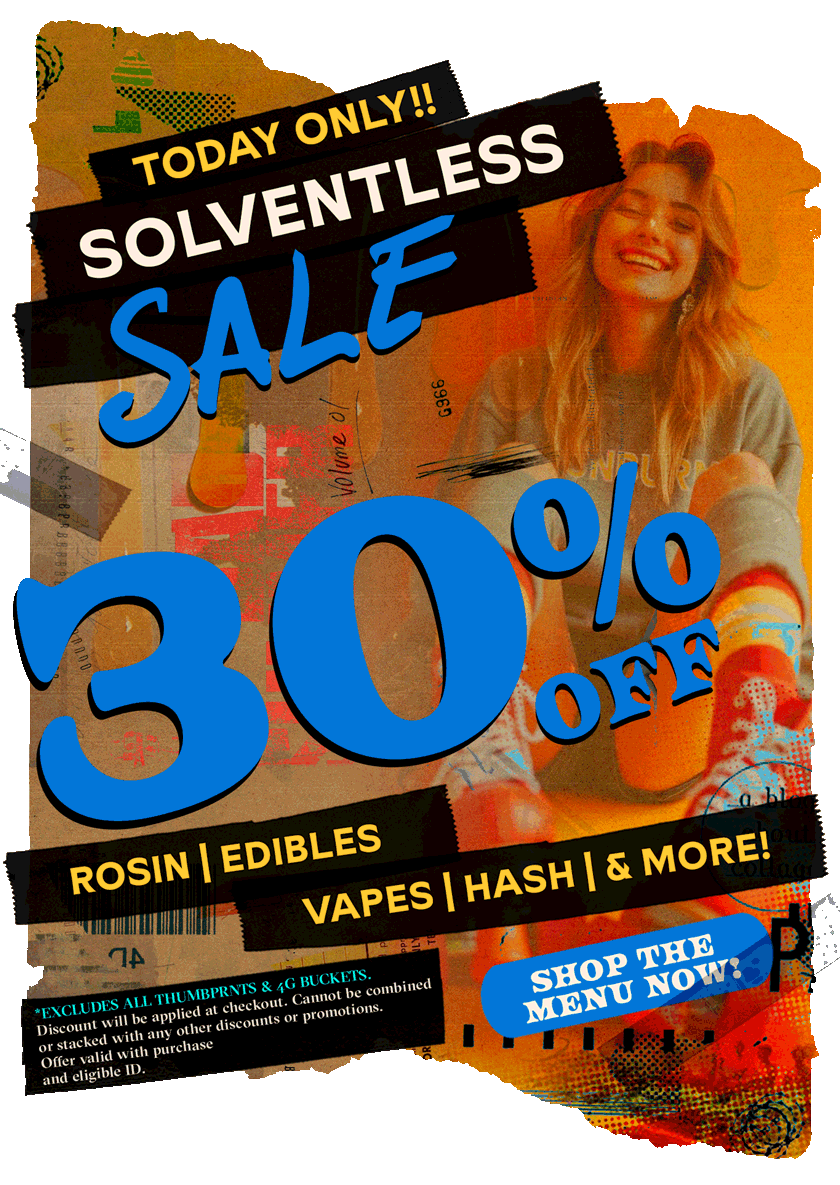 Solventless Sale 30 off TodayOnly 2 2